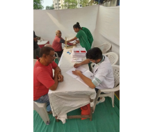 Heart Check-Up Camp at Majuragate